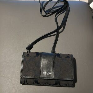 Coach crossover wallet